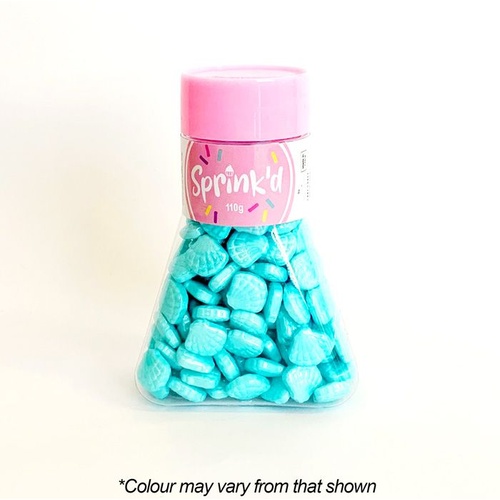 SHELLS LIGHT BLUE Sprinkles 13mm - 110g