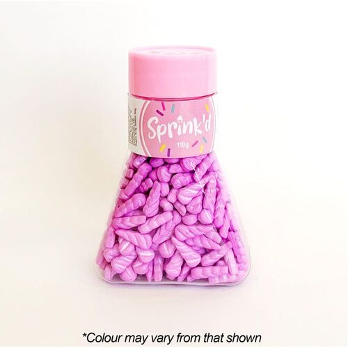 UNICORN HORNS PURPLE 16mm Sprinkles - 110g
