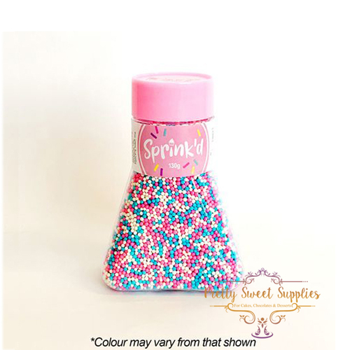 PINK/BLUE/WHITE MIX BALLS 2mm - 110g