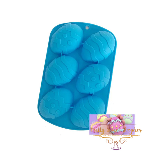6 EASTER EGG - Silicone Mould