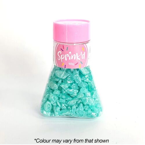 GEODE ROCKS TEAL Sprinkles - 100g