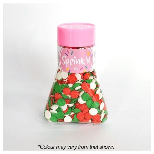 SEQUINS CHRISTMAS Sprinkles 7mm - 90g