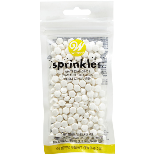 DIAMONDS White Lustre Sprinkles 2oz (56g)
