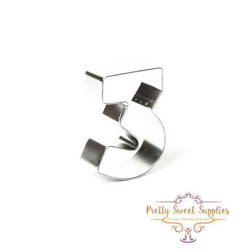 NUMBER "3" - Cookie Cutter