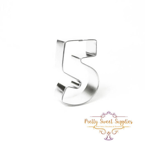 NUMBER "5" - Cookie Cutter