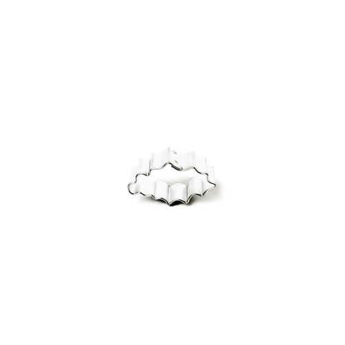 HOLLY LEAF 1.75" Mini Cookie Cutter