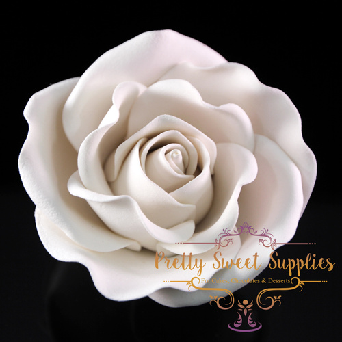 ROSE White Giant Sugar Flower