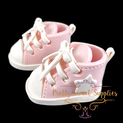 BABY SNEAKER BOOTIES - Pink (1pc)