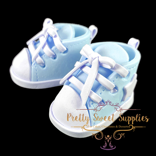 BABY SNEAKER BOOTIES - Blue (1pc)