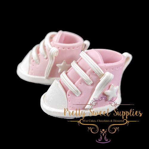 BABY SNEAKER BOOTIES - Pink Small v2 (1pc)