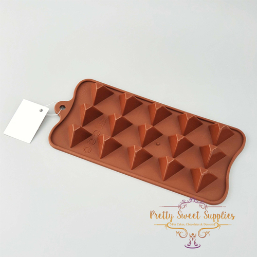 TRIANGLE - EASY FLEX SILICONE Chocolate Mould