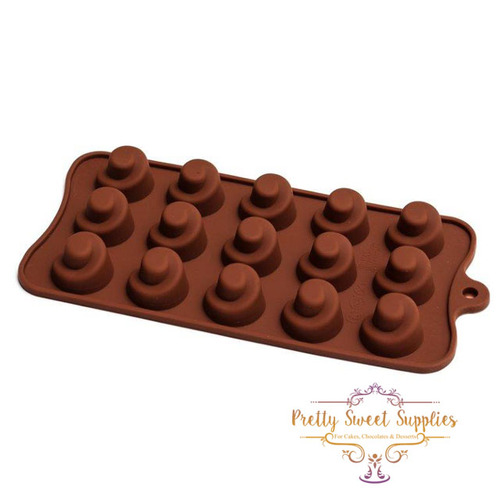 CHOCOLATE SWIRL SILICONE Chocolate Mould