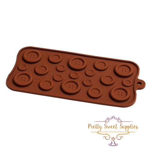 BUTTONS SILICONE Chocolate Mould