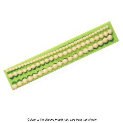 PEARL BEADS 3 ROWS Silicone Mould