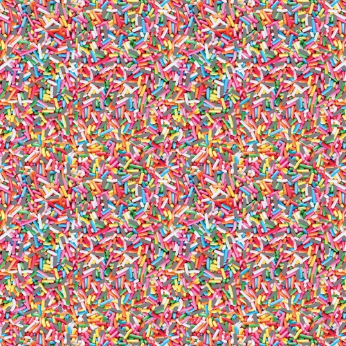 Dollar Sweets Rainbow Cake Sprinkles 250g