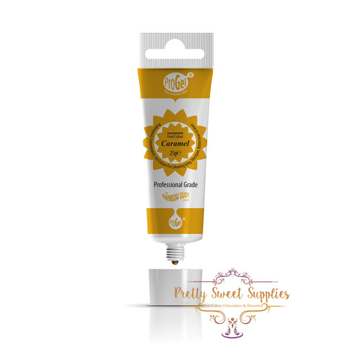 CARAMEL Progel Food Colouring Gel 25g