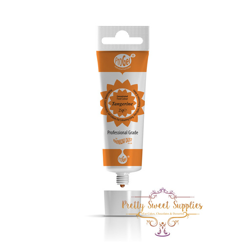TANGERINE Progel Food Colouring Gel 25g