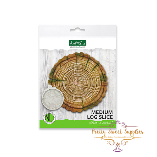 MEDIUM LOG SLICE Silicone Moulkd