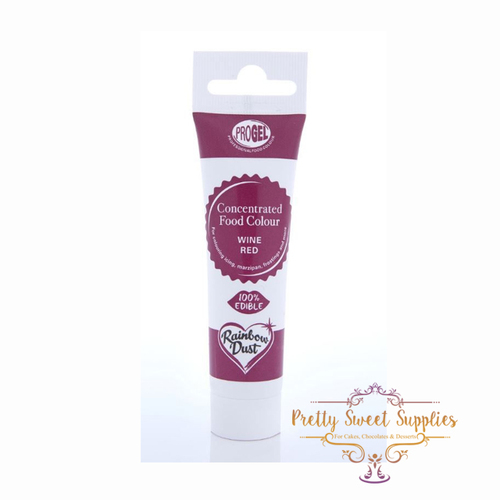 WINE RED ProGel Food Colouring Gel 25g