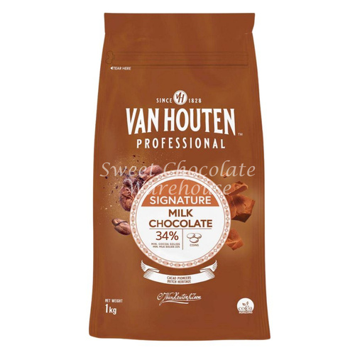 Van Houten Professional Signature Milk Chocolate 1kg