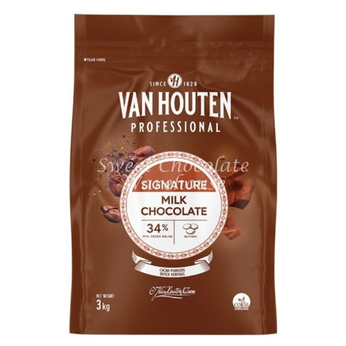 Van Houten Milk Chocolate Buttons 3kg