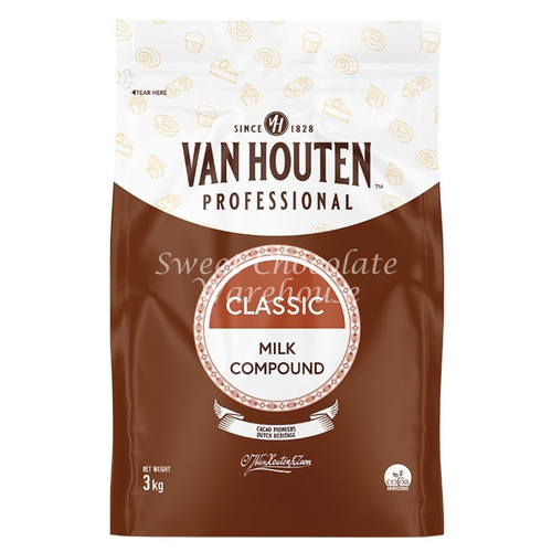 Van Houten Milk Compound Buttons 3kg