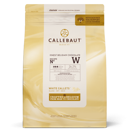Callebaut WHITE 1kg Couverture Chocolate
