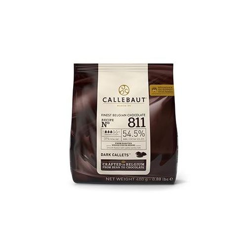 Callebaut DARK (54.5% cocoa) 400g Couverture Chocolate