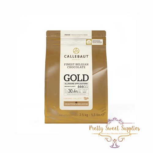 Callebaut GOLD Caramel Chocolate - 2.5KG