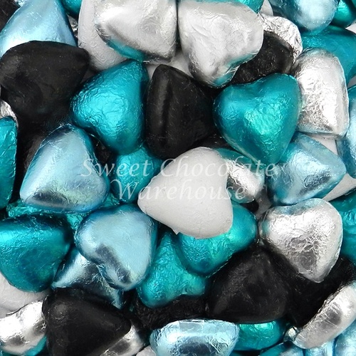 Milk Chocolate Hearts - Ice Cool Mix 5kg – 575 pieces – Made in Australia