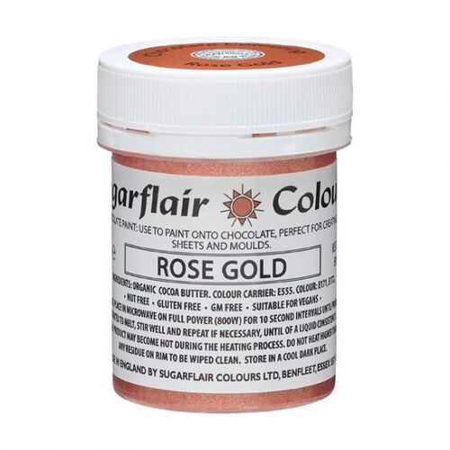 ROSE GOLD - Edible Chocolate Paint 35gm