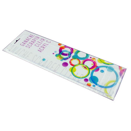 ACRYLIC Scraper Large 12"