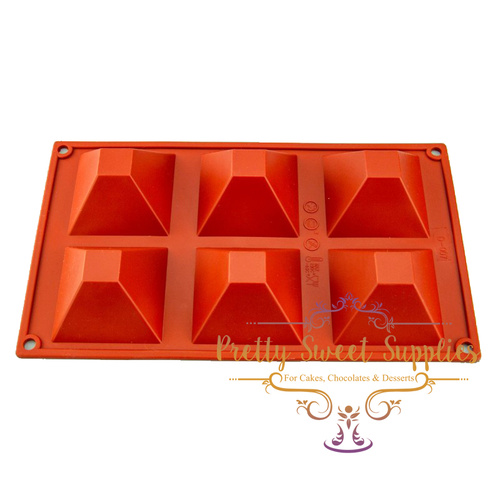 PYRAMID 6 Cavity Silicone Mould