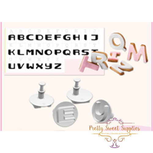 MODERN FONT ALPHABET Plunger Cutters