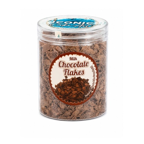 iConic Cake Art Milk Chocolate Flakes 80g