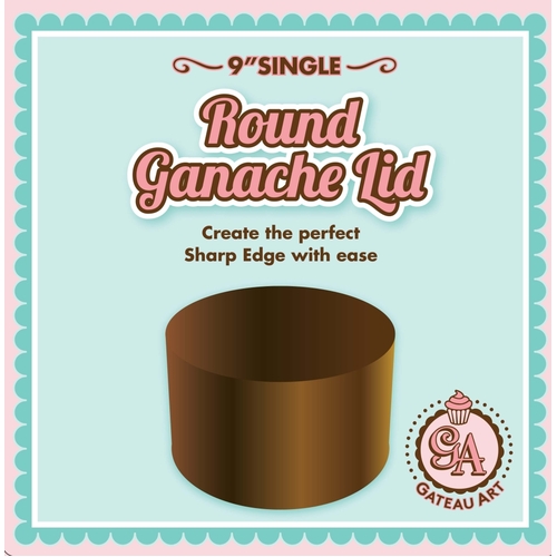 9" ROUND Ganache Lid