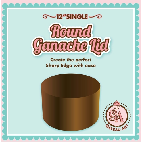 12" ROUND Ganache Lid