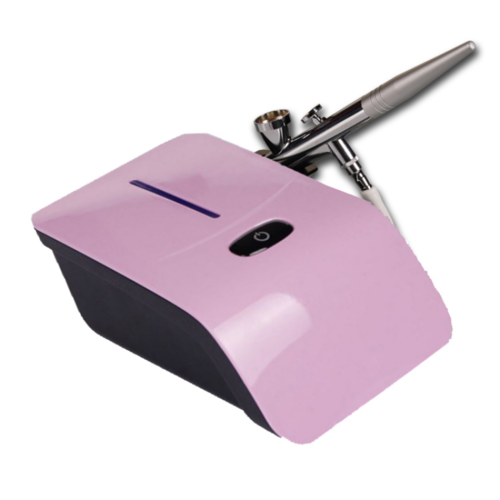 PROFESSIONAL Pink Airbrush and Compressor Kit