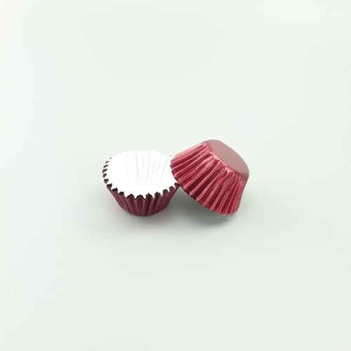 Baking Cups BURGUNDY MINI FOIL 25mm (50pc)