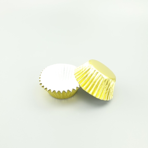 Baking Cups LIGHT GOLD MINI FOIL 35mm (50pc)