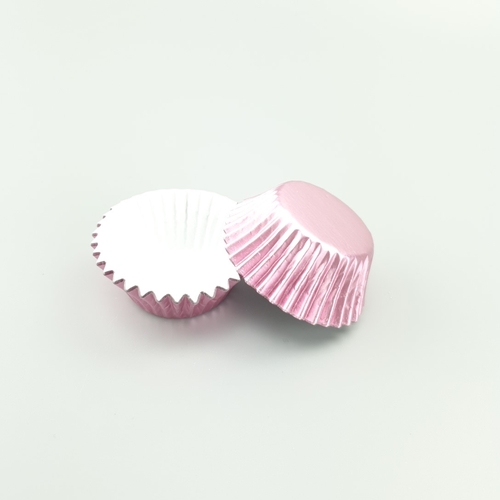 Baking Cups LIGHT PINK MINI FOIL 35mm (50pc)