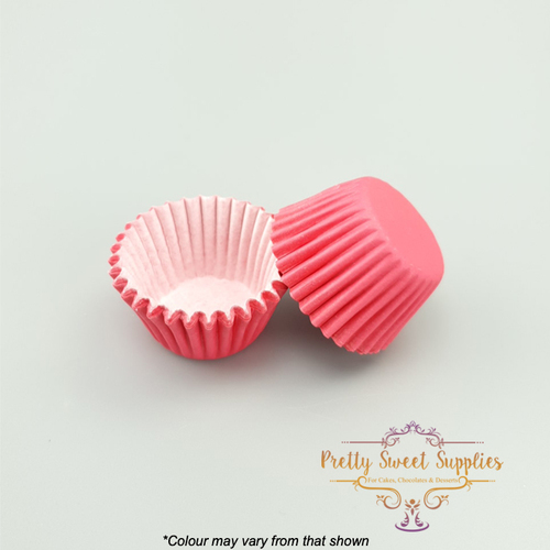 Baking Cups PINK GREASE-PROOF MINI 25mm (50pc)