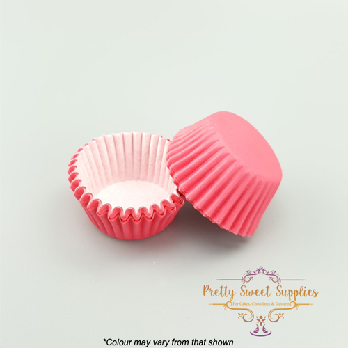 Baking Cups PINK GREASE-PROOF MINI 35mm (50pc)