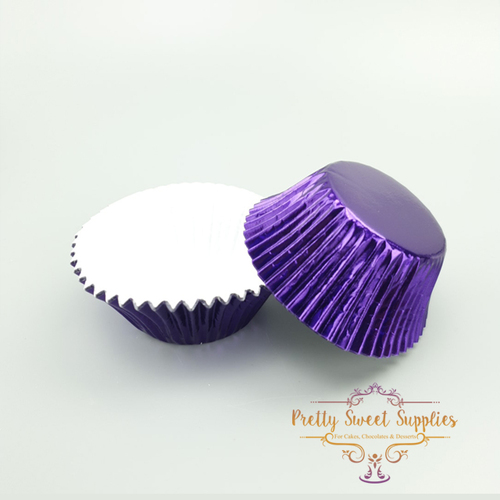 Baking Cups PURPLE LARGE Foil (25pc)
