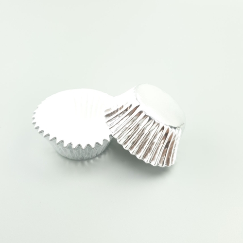Baking Cups SILVER MINI FOIL 35mm (50pc)