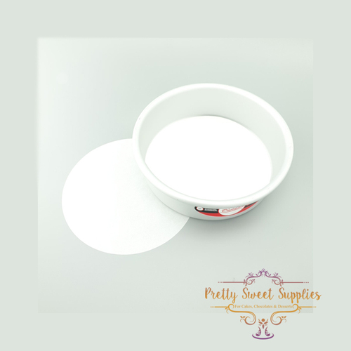 9 INCH - PRE-CUT Parchment Paper Round - 25 Sheets