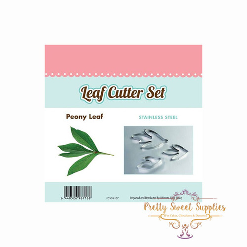 PEONY LEAF Leaf Cutter Set - 3 Pack