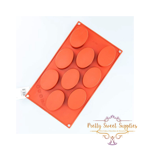 OVAL 9 Cavity Silicone Mould