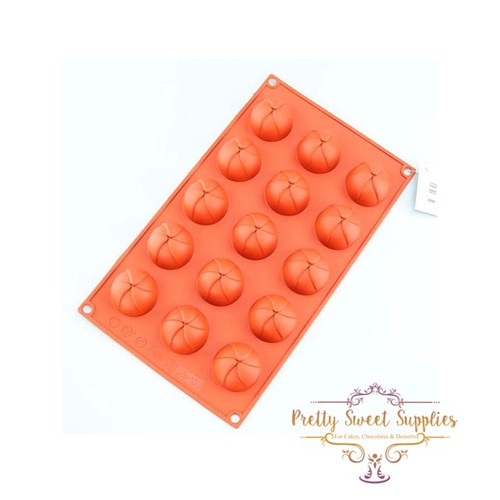 15 CAVITY - FANCY BALL Silicone Chocolate Mould