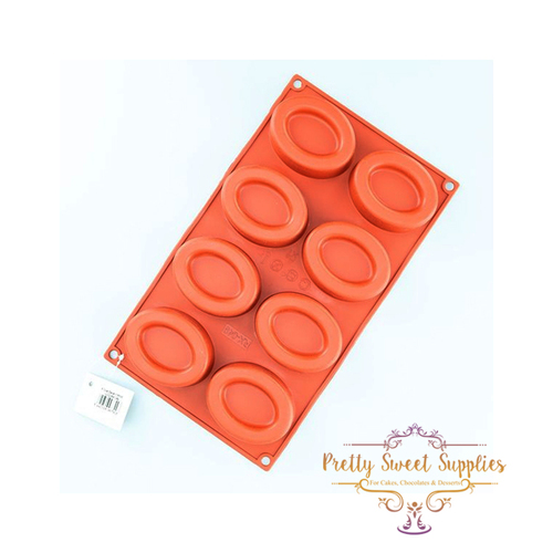 OVAL SAVARIN 8 Cavity Silicone Mould